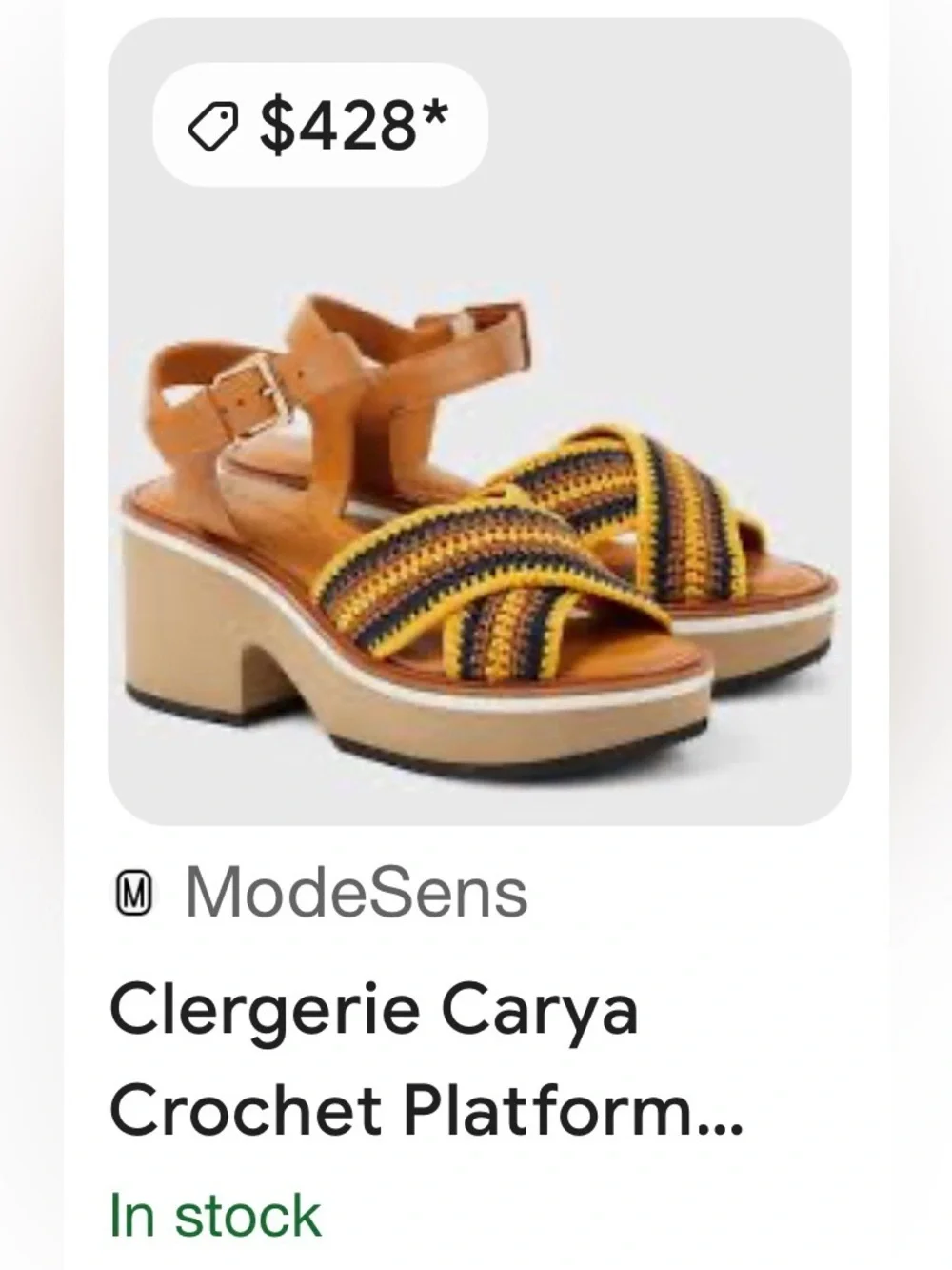 Robert Clergerie Carya Woven Platform Sandals Mustard/Tan Size-US 8/EUR 38.5 NIB